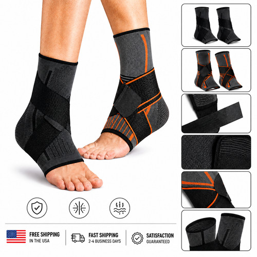 Ankle brace compression sleeve - ankle,