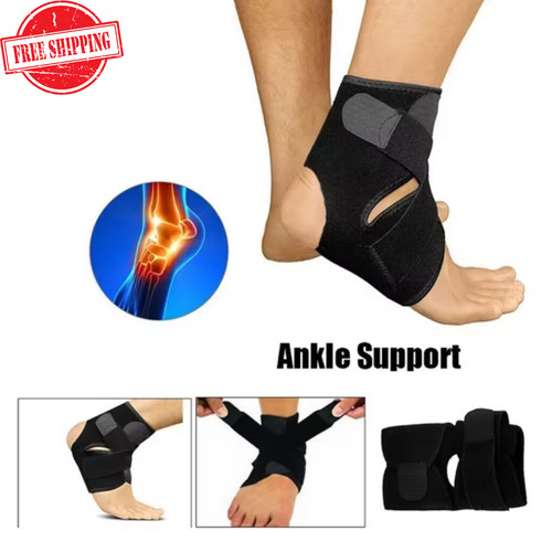Adjustable ankle brace - ankle,